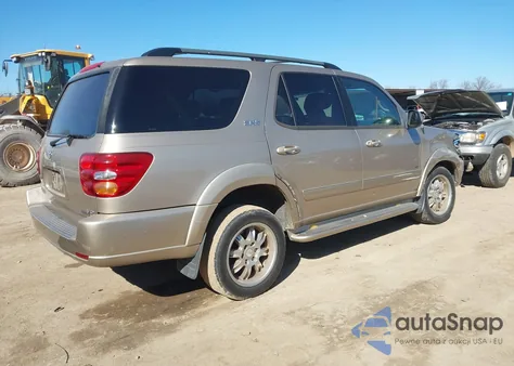 2004 Toyota Sequoia Sr5 V8 from USA, damaged, VIN 5TDZT34A84S212750
